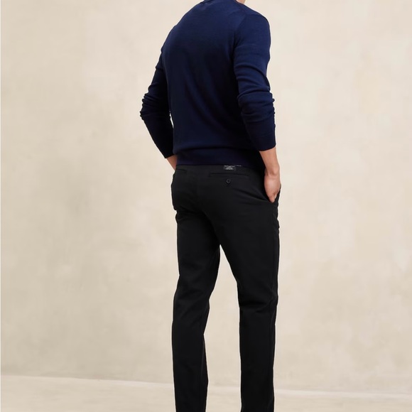Banana Republic Aiden Slim Fit Chino Pants Men’s 32x30 Navy Blue EUC - Picture 2 of 9